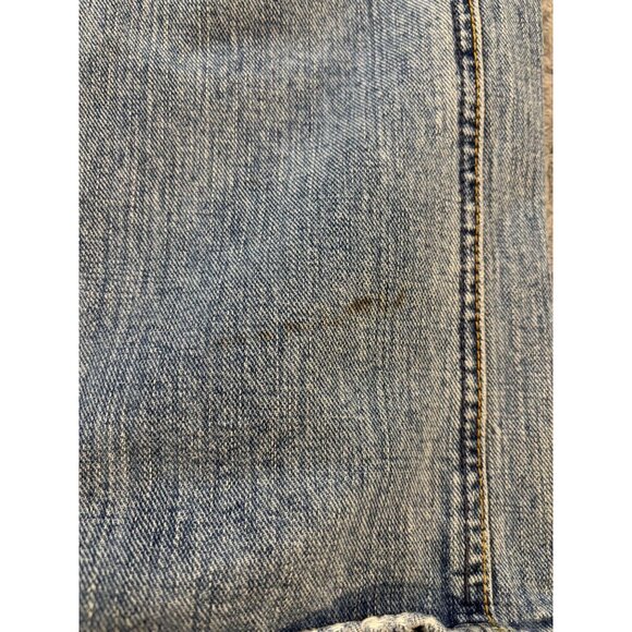 American Eagle Mens Bootcut Distressed Jeans Blue Denim Medium Wash - 33/30 - Picture 5 of 6